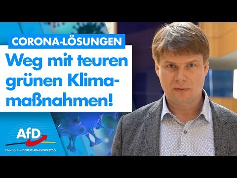 Weg mit den teuren grünen Klimamaßnahmen! - Steffen Kotré - AfD-Fraktion im Bundestag