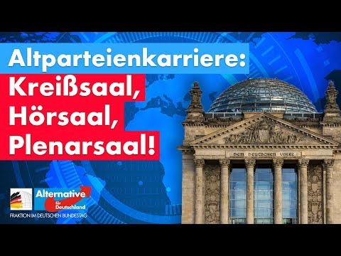 Kreißsaal, Hörsaal, Plenarsaal - So machen Altparteienpolitiker Karriere!