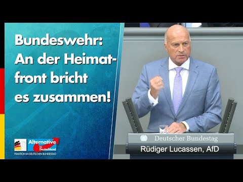 An der Heimatfront bricht es zusammen! - Rüdiger Lucassen - AfD-Fraktion im Bundestag