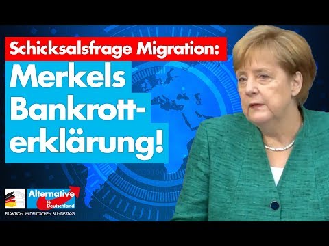 Schicksalsfrage Migration: Merkels Bankrotterklärung! - AfD-Fraktion aktuell