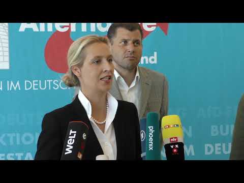 Aktuelle Pressekonferenz: Das traurige Schauspiel der CDU/CSU-Fraktion - AfD-Fraktion im Bundestag