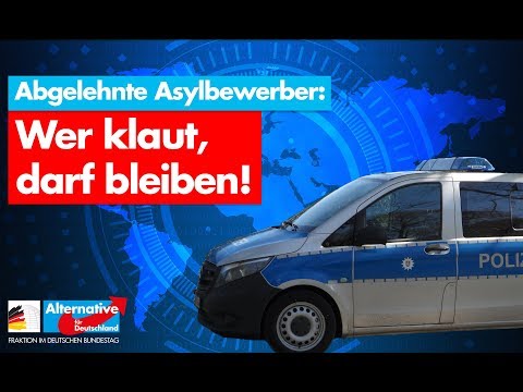 Wer klaut, darf bleiben - die Tricks von abgelehnten Asylbewerbern!