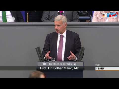 Klageindustrie verhindern - Prof. Dr. Lothar Maier - AfD-Fraktion im Bundestag