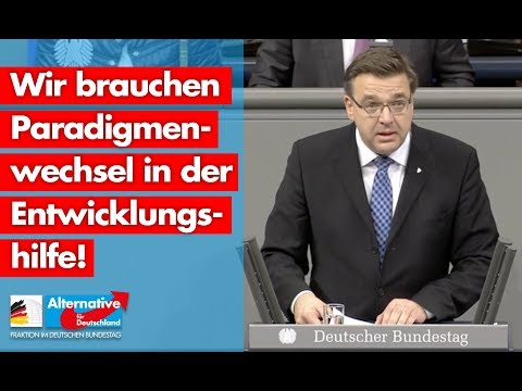 Wir brauchen Paradigmenwechsel in der Entwicklungshilfe! - Volker Münz - AfD-Fraktion im Bundestag