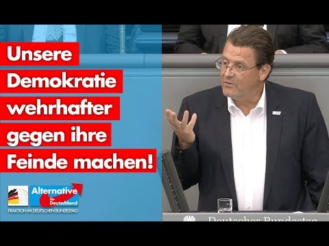 Unsere Demokratie wehrhafter gegen ihre Feinde machen! - Stephan Brandner - AfD-Fraktion