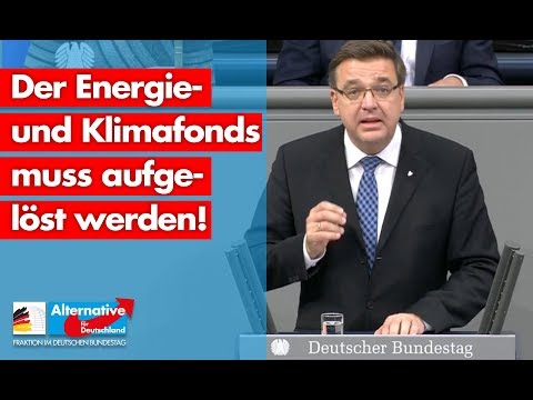 Der Energie- und Klimafonds muss aufgelöst werden! - Volker Münz - AfD-Fraktion im Bundestag