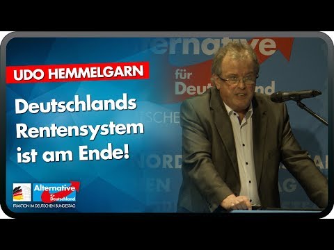 Deutschlands Rentensystem ist am Ende! - Udo Hemmelgarn - AfD-Bürgerdialog in Mettmann