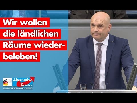 Wir wollen die ländlichen Räume wiederbeleben! - Enrico Komning - AfD-Fraktion im Bundestag