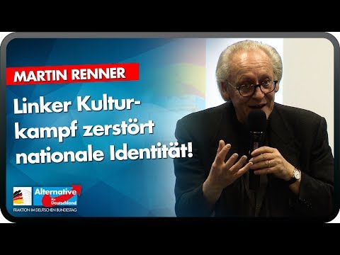 Linker Kulturkampf zerstört nationale Identität! - Martin Renner - Bürgerdialog der AfD-Fraktion