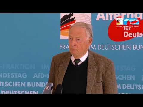 Shutdown sofort beenden! - Stellungnahme des AfD-Fraktionsvorsitzenden Dr. Alexander Gauland