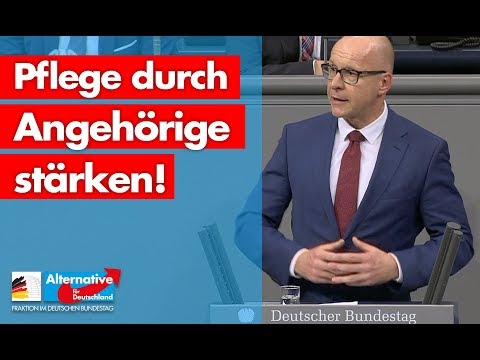 Jörg Schneider: Pflege durch Angehörige stärken! - AfD-Fraktion im Bundestag