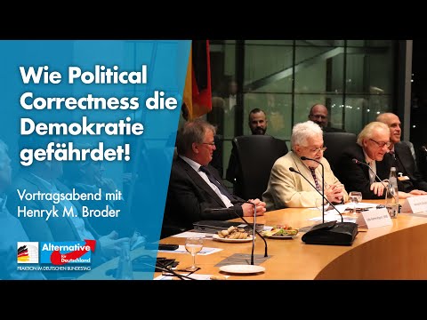 Henryk M. Broder zu Gast bei der AfD-Fraktion!
