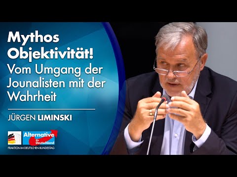 Mythos Objektivität - Umgang der Journalisten mit der Wahrheit! - mit Jürgen Liminski