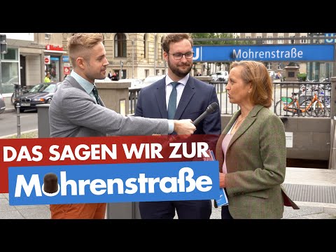 Das sagen wir zur MOHRENSTRAßE! - Beatrix von Storch &amp; Herbert Mohr - AfD-Fraktion im Bundestag