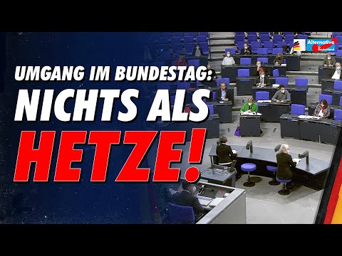 Nichts als Hetze der Altparteien im Bundestag! - AfD-Fraktion im Bundestag
