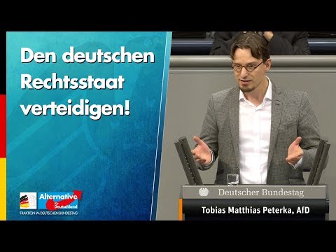 Den deutschen Rechtsstaat verteidigen! - Tobias Matthias Peterka