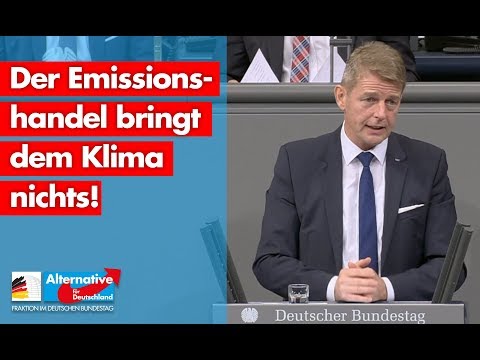 Der Emissionshandel bringt dem Klima nichts! - Karsten Hilse - AfD-Fraktion im Bundestag