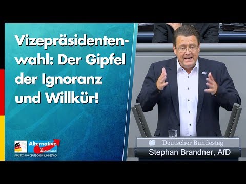 Der Gipfel der Ignoranz und Willkür! - Stephan Brandner - AfD-Fraktion im Bundestag