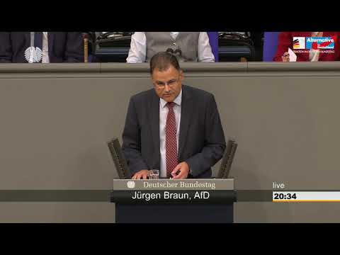 Jürgen Braun: Sie verharmlosen echte Völkermorde! - AfD-Fraktion im Bundestag