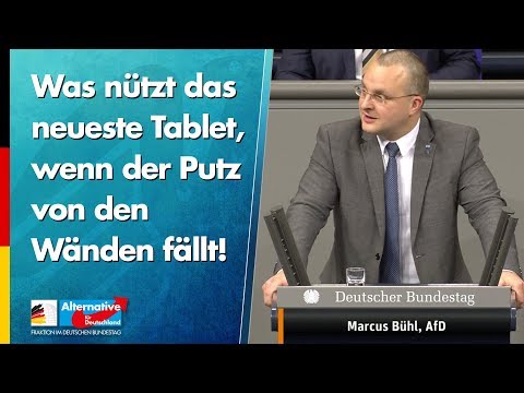 Was nützt das neueste Tablet, wenn der Putz von den Wänden fällt! - Marcus Bühl