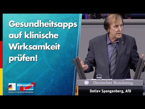 Gesundheitsapps auf klinische Wirksamkeit prüfen! - Detlev Spangenberg