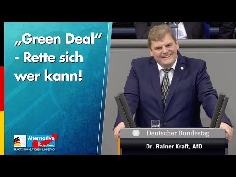&quot;Green Deal&quot; - Rette sich wer kann! - Dr. Rainer Kraft