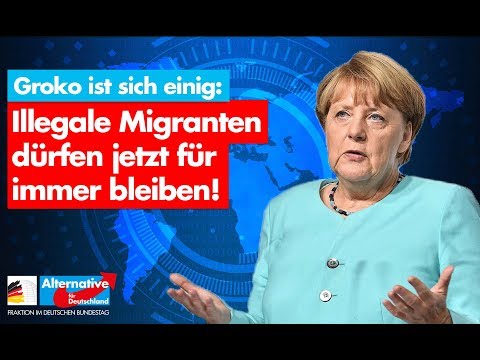 Groko einig: Illegale Migranten dürfen jetzt für immer bleiben! - AfD-Fraktion im Bundestag