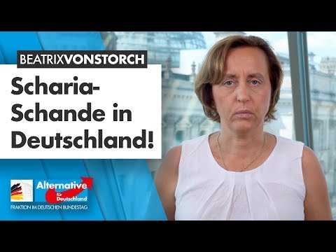 Scharia-Schande und islamische Selbstjustiz in Deutschland! - Beatrix von Storch