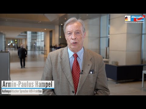 Stellungnahme zum Anschlag in Neuseeland! - Armin-Paulus Hampel - AfD-Fraktion im Bundestag