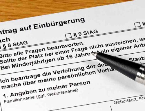 Erwerb der deutschen Staatsangehörigkeit bei vorübergehendem Schutz ausschließen