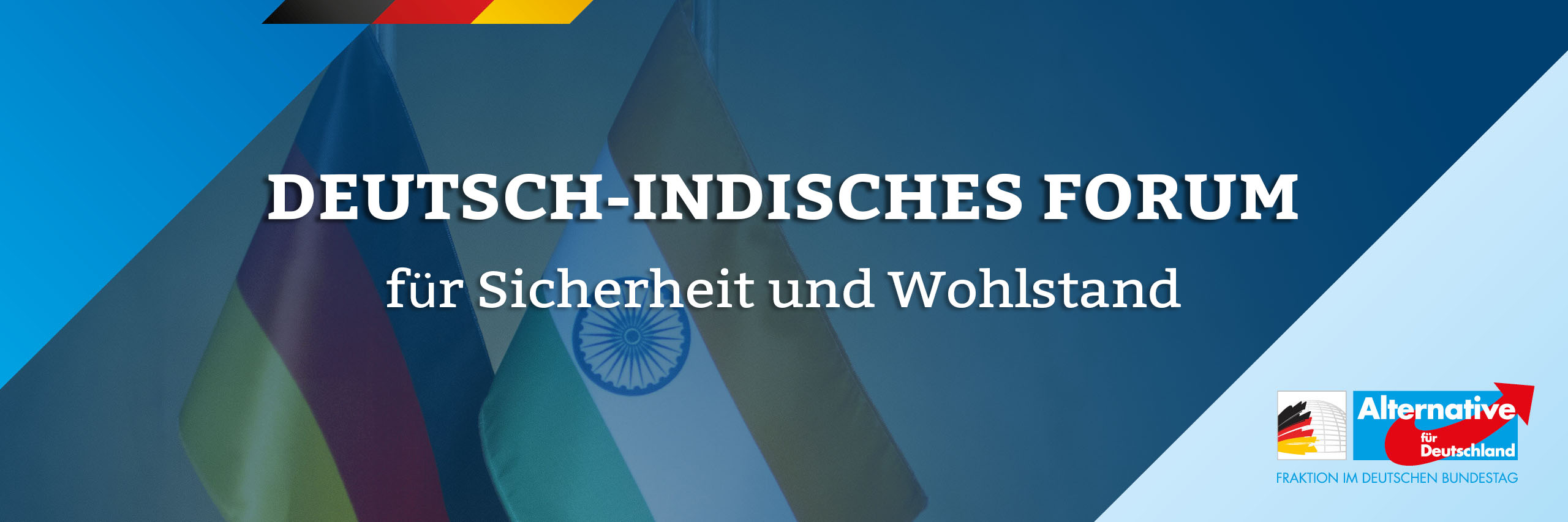 Deutsch-Indische Forum – Banner