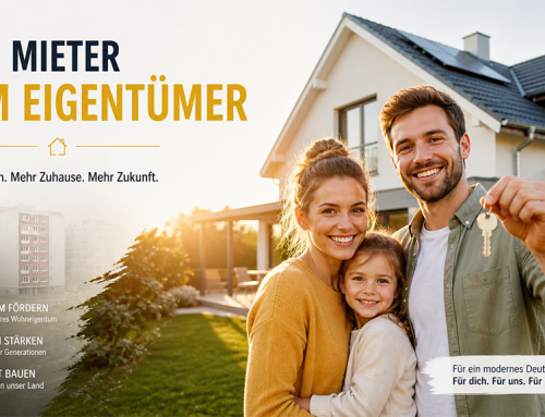 Vom Mieter zum Eigentümer-Wohneigentum wieder bezahlbar machen