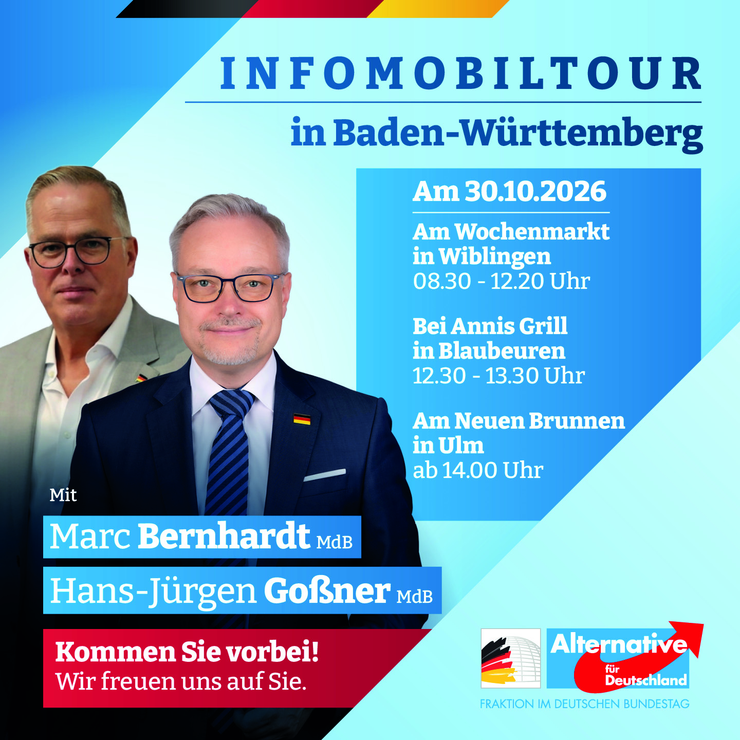 INFOMOBILTOUR IN BADEN-WÜRTTEMBERG